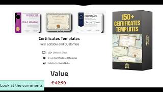 Certificates Templates [upl. by Tteve319]