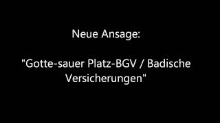 KVV Karlsruhe  Vergleich der alten und neuen Ansagen [upl. by Ut]