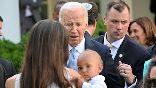 ‘Confused slurring mess’ Joe Biden mocked online following speech [upl. by Durand]