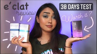 HONEST ECLAT PRODUCTS REVIEW  ECLAT FADEOUT  NIACINAMIDE 10 SERUM amp HYALURONIC ACID SERUM REVIEW [upl. by Concordia684]