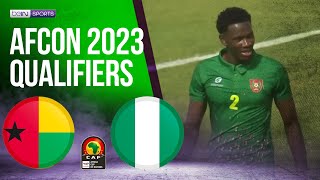 GuineaBissau vs Nigeria  AFCON 2023 QUALIFIERS HIGHLIGHTS  03272023  beIN SPORTS USA [upl. by Evad143]