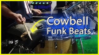 4 Funky Cowbell Drum Beats [upl. by Osei]