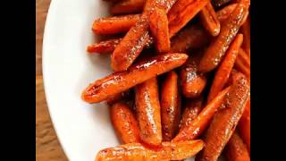 Honey Glazed Oven Roasted Carrots Recipe [upl. by Hugh339]