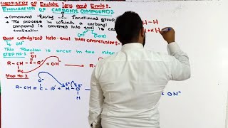 Base catalyzed ketoenol interconversion  enolization of carbonyl compound [upl. by Lisha]