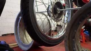 Motorcycle wheel balancing DIY [upl. by Augustina467]