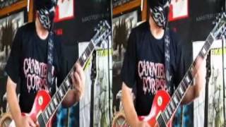 CANNIBAL CORPSEFRANTIC DISEMBOWELMENTguitar cover [upl. by Assil299]