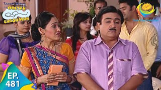 Taarak Mehta Ka Ooltah Chashmah  Episode 481  Full Episode [upl. by Bohner866]