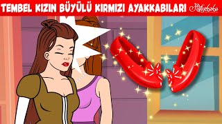 Tembel Kızın Büyülü Kırmızı Ayakkabıları  Kırmızı Ayakkabılar  Tembel Kız  Adisebaba Masallar [upl. by Alyssa]