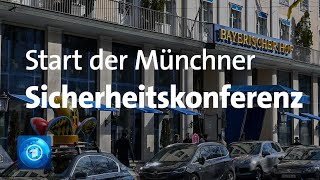 Brexit und NatoRusslandKonflikt Münchner Sicherheitskonferenz startet [upl. by Yttel507]