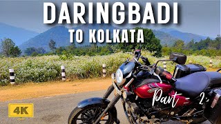 Daringbadi to Kolkata by Bike  700 KM bike trip back to Kolkata  Part 2 [upl. by Nickie84]