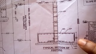 How to read building foundation drawing plans and structural drawing in construction sites [upl. by Neelhsa805]