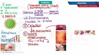 Pediatría  Exantemas Rubeola [upl. by Dlarej]