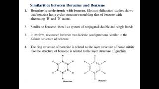 Borazine Preparation structure and properties [upl. by Dammahom]