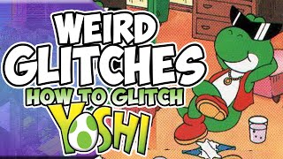 Weird Glitches HOW TO GLITCH YOSHI Super Smash Bros 3DS  Wii U [upl. by Eelsnia]