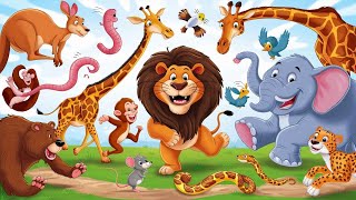 The Animal Dance Song  Fun and Educational Animal Song for Kids [upl. by Abroms664]