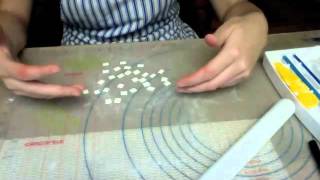 How to make poker chips with Fondant by Vancouver Cake Designer [upl. by Royce142]