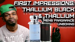 Thallium  Thallium Black by Yves De Sistelle Mens Cheapie Cologne First Impressions [upl. by Peacock904]