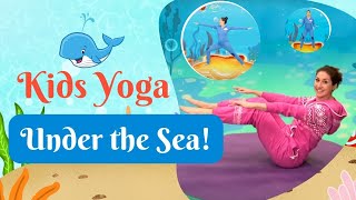 Kids Yoga Under the Sea amp More 🐙  LIVE 🔴 [upl. by Wester673]