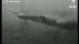 Bristol Brabazon airplane takes its first flight 1951 [upl. by Thurstan]