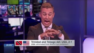 The best reactions to the USMNT missing out on the World Cup  ESPN [upl. by Avonasac]