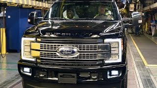 Ford FSeries Super Duty Production [upl. by Chapland63]