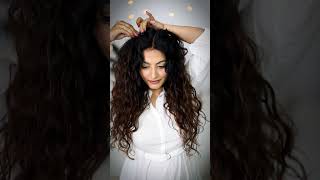 Simple Wavy Hairstyle wavyhair wavyhairstyle indianwavyhair 2bhair [upl. by Sewellyn828]