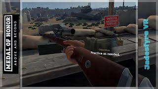 Medal of Honor  Above and Beyond VR  Intro Tutorial and the Gauntlet [upl. by Vander439]