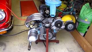 Fiat 850 sport coupe proefstart gereviseerde motor [upl. by Akino568]