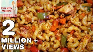 How To Make Chicken Macaroni Quick and Delicious Macaroni Recipe By Cook With Madeeha [upl. by Eeloj]