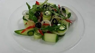 Greek Salad 🥗 Recipe New Style  Cucumber 🥒 Salad Recipe [upl. by Bernj]