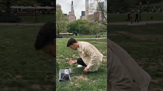 Recreando la canción de Spiderman en Central Park [upl. by Nroht742]