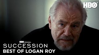 Logan Roys Greatest OneLiners  Succession  HBO [upl. by Hammad219]