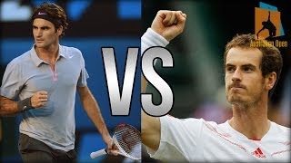 Roger Federer Vs Andy Murray Australian Open 2014 HIGHLIGHTS [upl. by Gardie448]