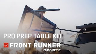 Pro Stainless Steel Prep Table Kit  by Front Runner [upl. by Megen]