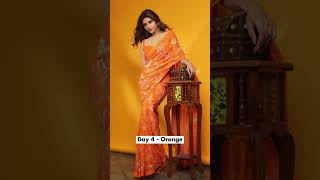 Sreeleela’s 9 Dazzling Outfits to Flaunt for Every Color this Navratri sreeleela sandalwood [upl. by Ola]