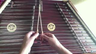 The Water Is WideIntro hammered dulcimer lessons [upl. by Yelhsa]