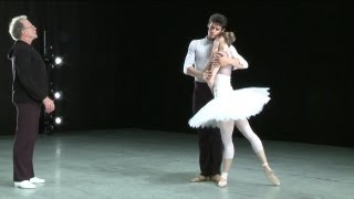 Swan Lake  in rehearsal The Royal Ballet [upl. by Taber849]