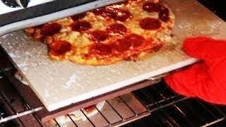 How To Make a Pizza Stone from ordinary tile [upl. by Anniroc]