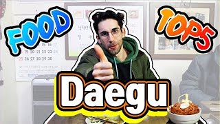 Daegus 5 Best Korean Food  Join us for our Mukbang tour in Daegu featKus Dream [upl. by Aicetel]