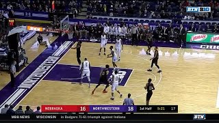 Isaac Copeland Wide Open Dunk vs Northwestern [upl. by Thisbe]