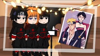 Akatsuki react to Boruto 🇺🇸🇧🇷 BoruSara [upl. by Marybelle]