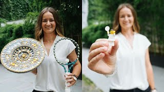 Wimbledon champion Barbora Krejcikova asks fans to vote for iconic new Lego model  Tennis News [upl. by Nahshon]