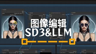 UltraEdit提示词自动识别内容进行高质量重绘基于SD3ampLLM的图像编辑技术 stablediffusion ComfyUI [upl. by Rhett]