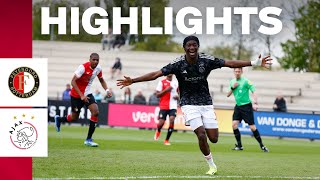 Important win in Rotterdam 🙏  Highlights Feyenoord O18  Ajax O18 [upl. by Mintz186]