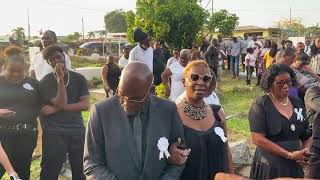 Burial of 60 year old Irvin Augustine better known as “Totes” of Roseau who resided at Pottersville [upl. by Ahsemed]