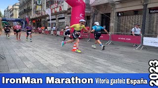 Ironman vitoria gasteiz 2023marathon vitoriagasteiz españa 2023 [upl. by Swirsky568]