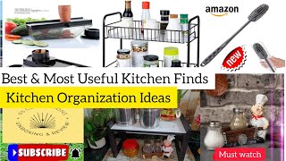 Amazon Must Have Kitchen Items  Kitchen Countertop Organization Idea  Simplify Your Space kitchen [upl. by Eilata]