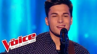 Vianney – Pas là  Hadrien Collin  The Voice France 2016  Blind Audition [upl. by Annora]