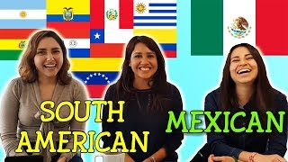 Slang Challenge Mexican vs South American [upl. by Lamahj]