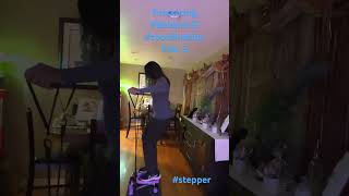 Ministepper stepper balance exercise fitness workout music viral shorts fyp Feb 3 24’ [upl. by Sholley]